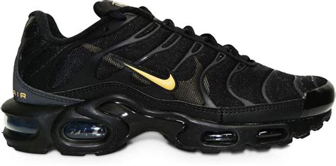 nike tn herren schwarz gold